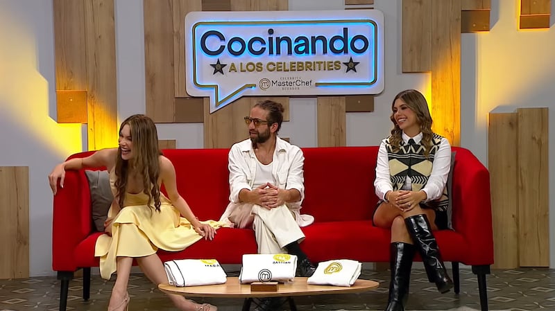 Mara Topic, Bastián Napolitano y Josh Paredes