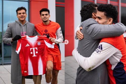 Silvestre Dangond fue hasta Alemania para visitar a Luis Díaz: así fue su rencuentro