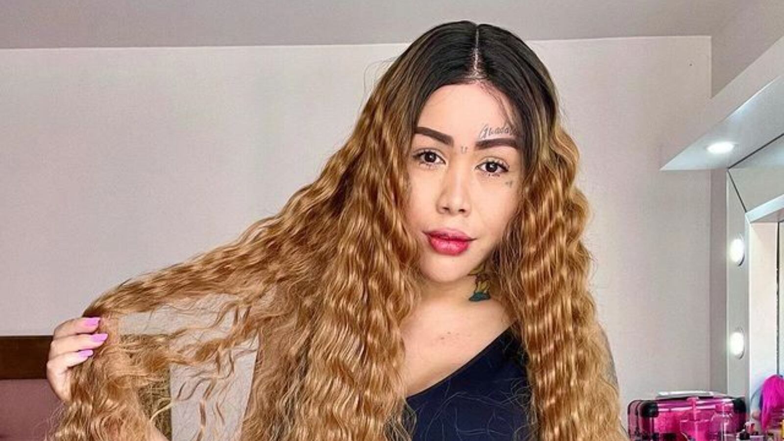 El nuevo look en su cabello que se hizo Yina Calderón.