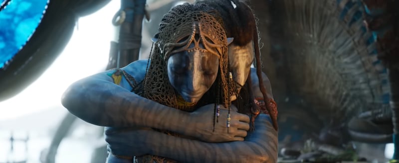 Escena de Avatar 3 en Dream As One de Miley Cyrus