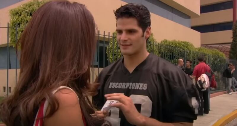 Saúl en la telenovela "Rubí"
