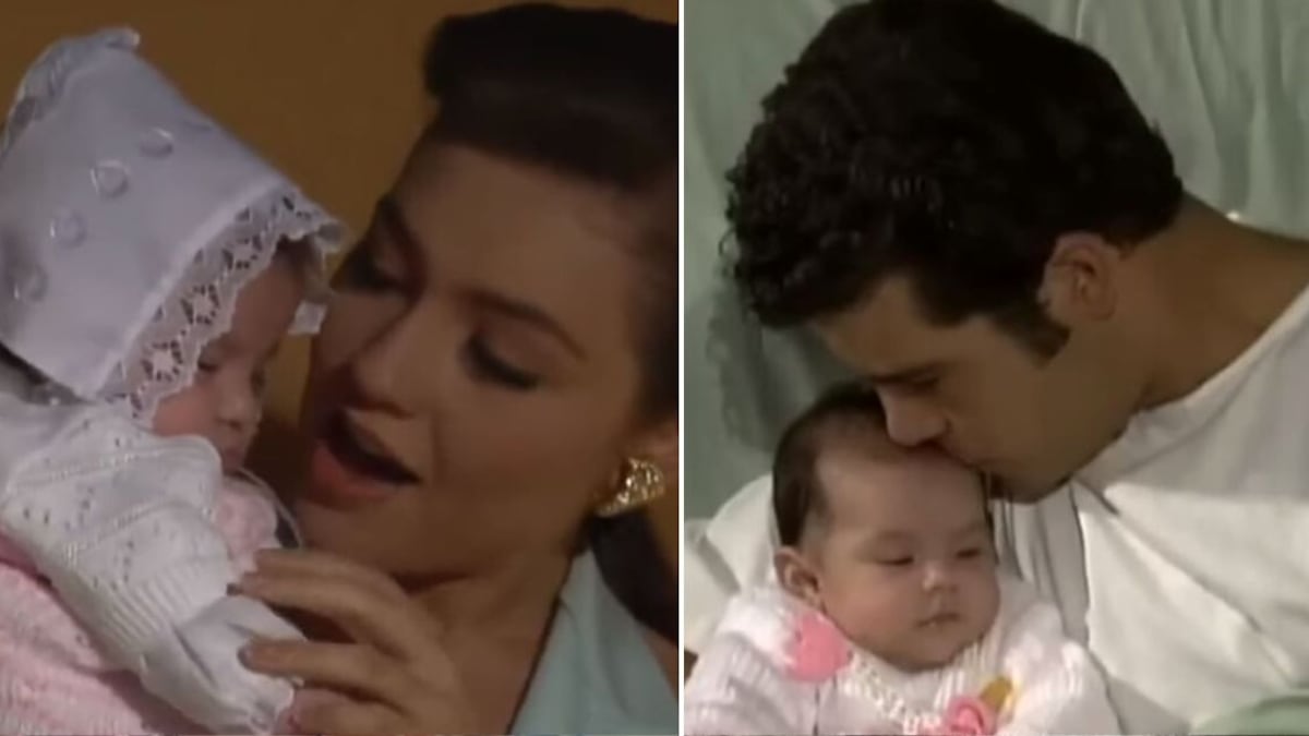 Los protagonistas de 'Marimar' tienen una hijita en la telenovela