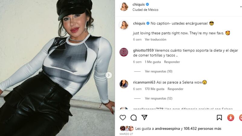 La comparan con las Kardashian.