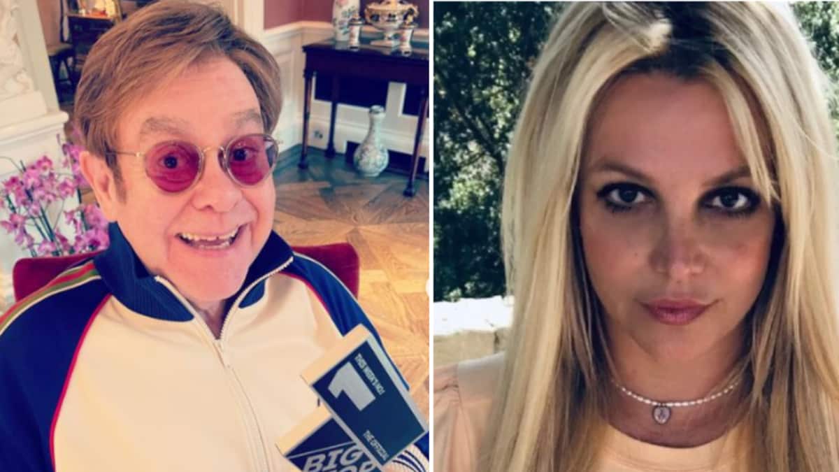 Elton John ayudó a Britney Spears a volver a la música.