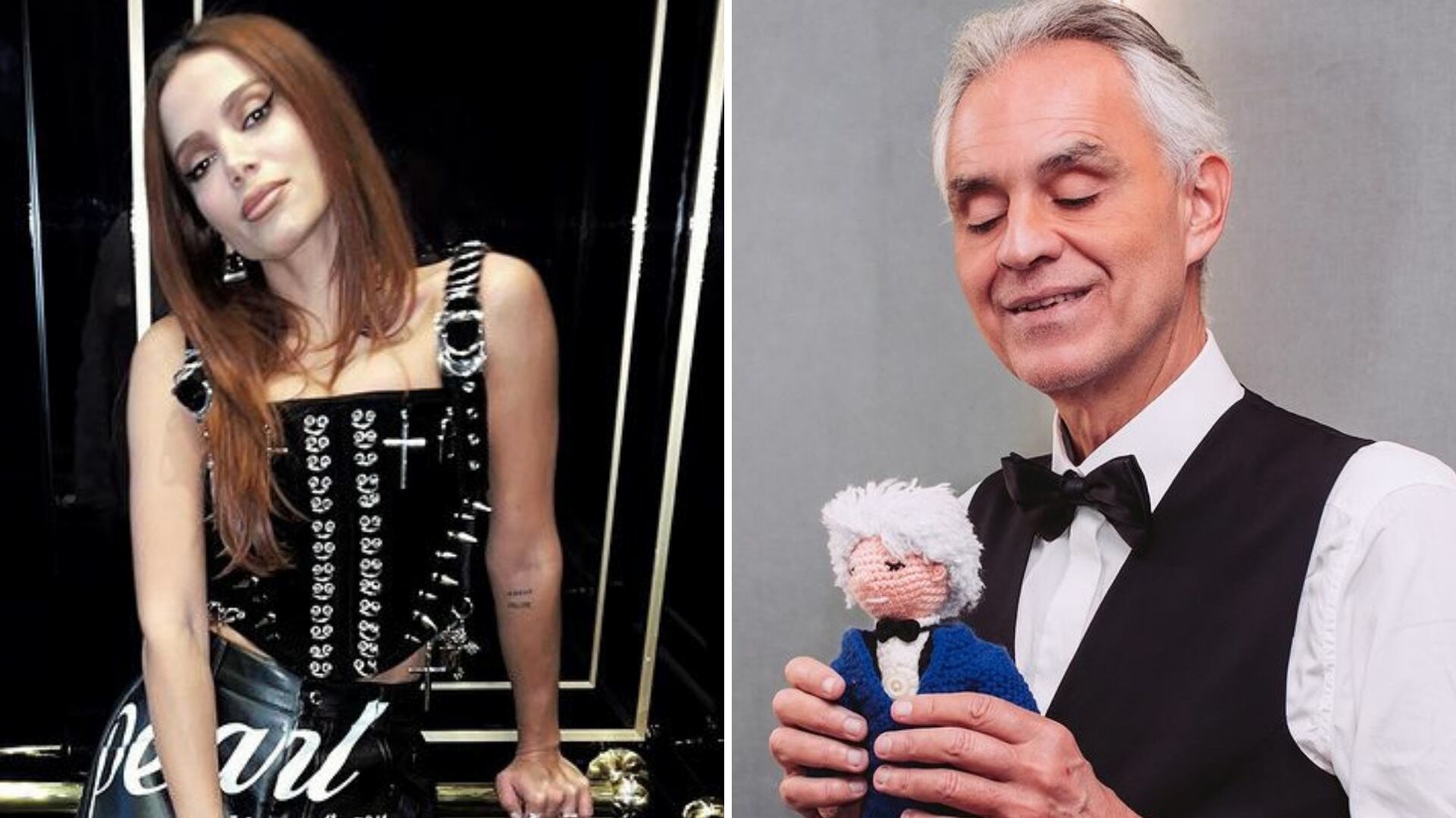 Anitta y Andrea Bocelli cantaron juntos en el 2016 en Brasil.