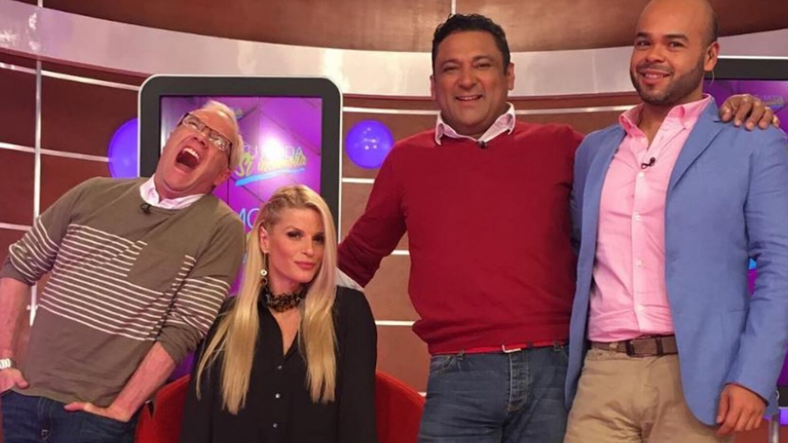 Presentadores de 'La Red' celebran el Halloween y son criticados.