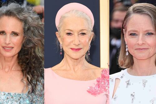 Helen Mirren y otras famosas que han llevado las canas con mucha seguridad en la alfombra roja