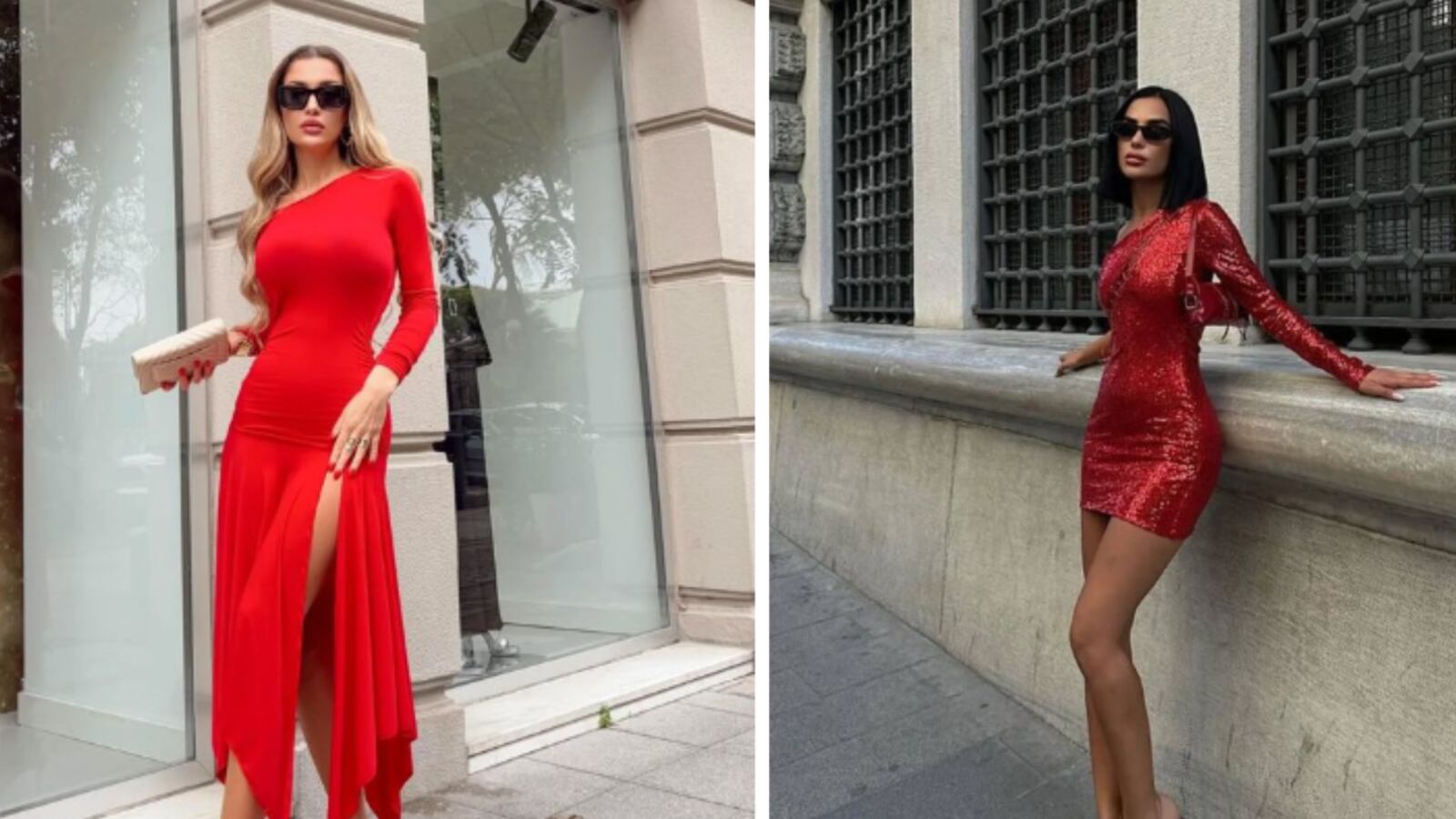 ¿Cómo combinar vestidos asimétricos?