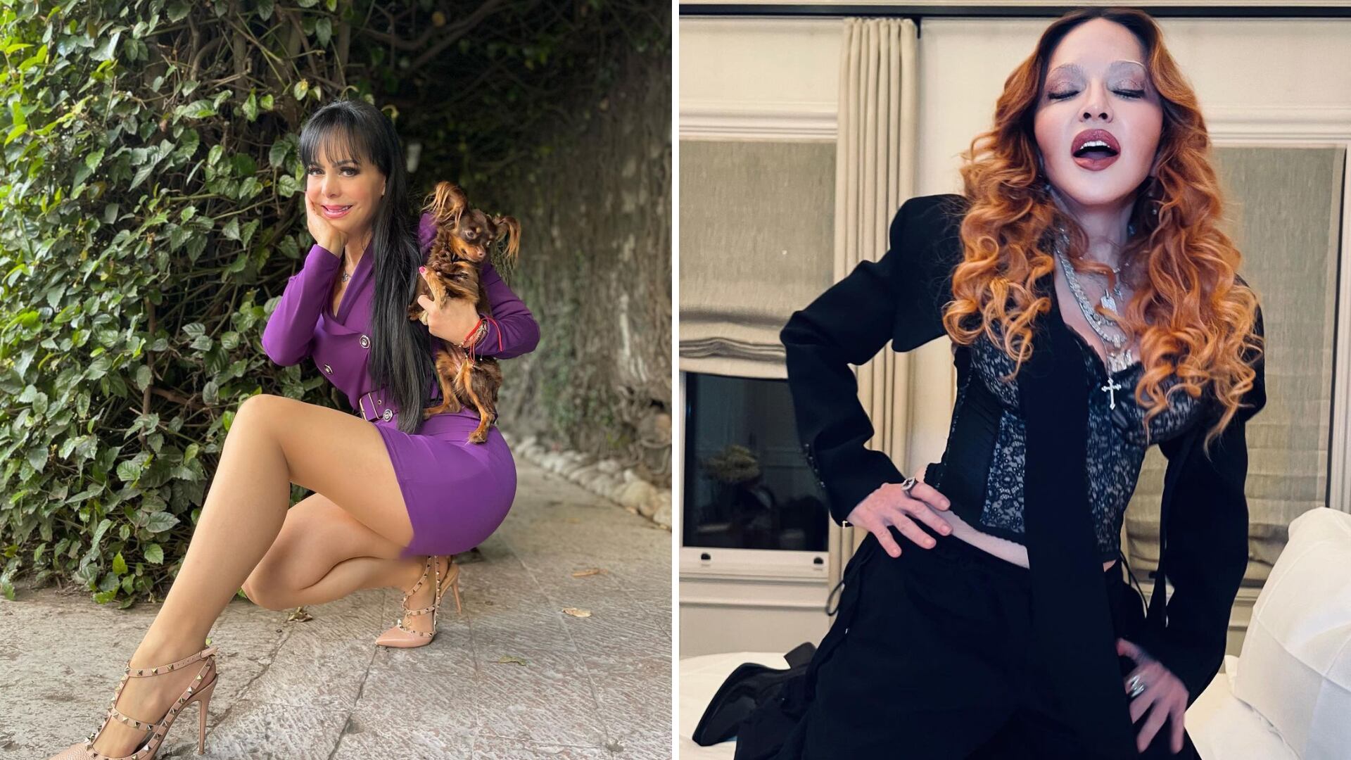 Maribel Guardia defiende a Madonna por su aspecto y la llaman hipócrita