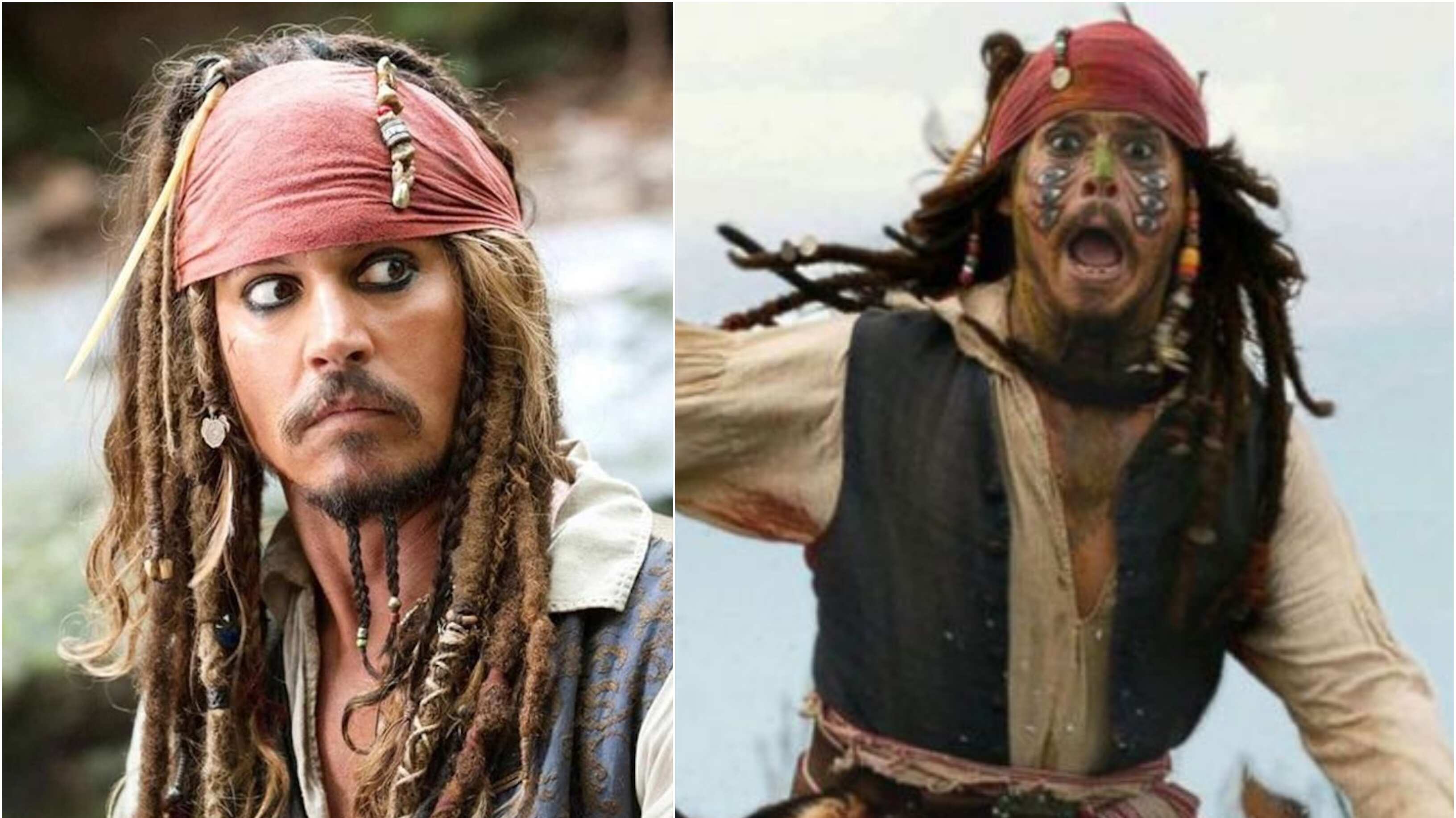 Johnny Depp quería que el Capitán Jack Sparrow tuvier una historia diferente