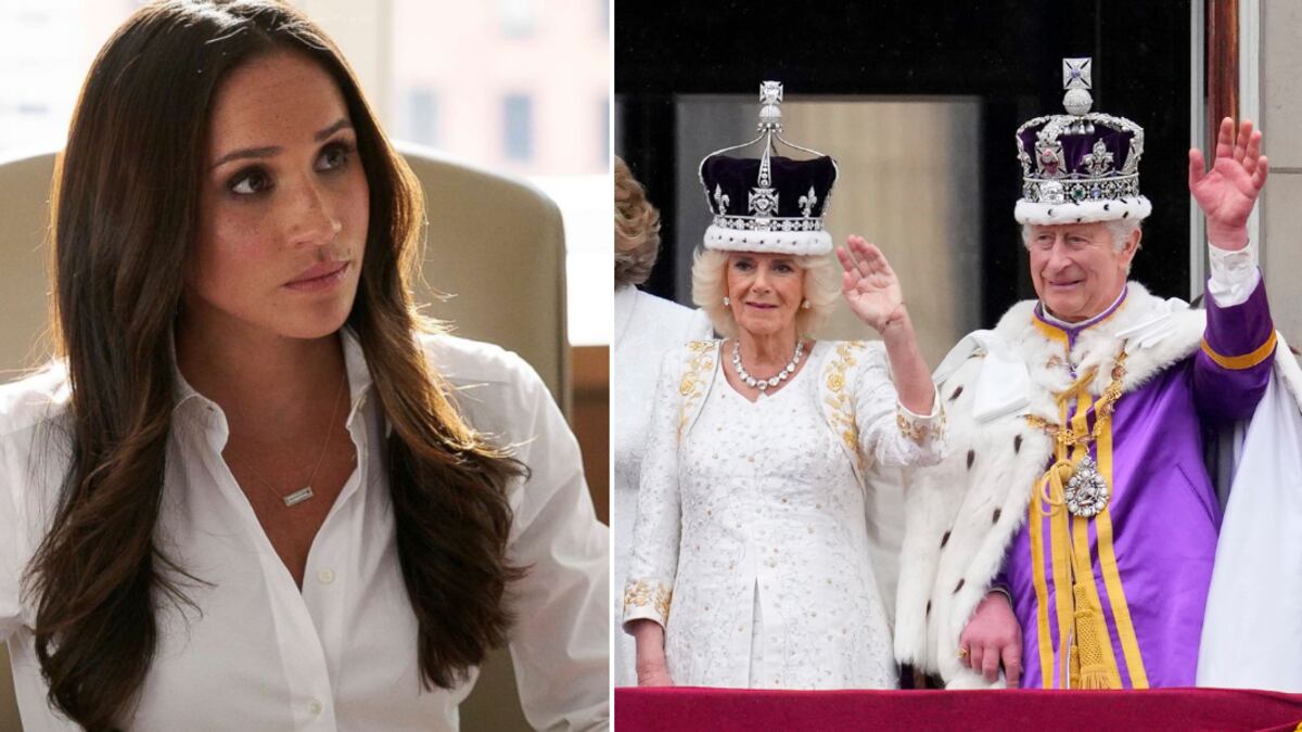 Meghan Markle / Carlos III / Camila Parker