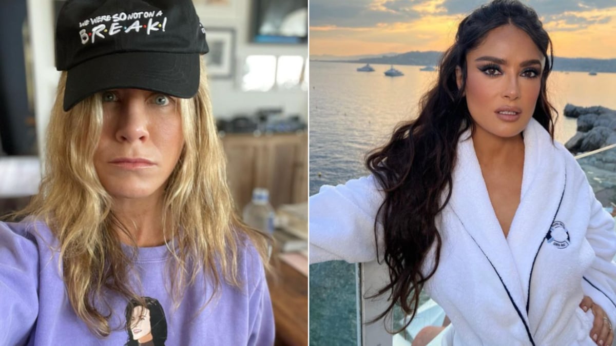 Jennifer Aniston y Salma Hayek