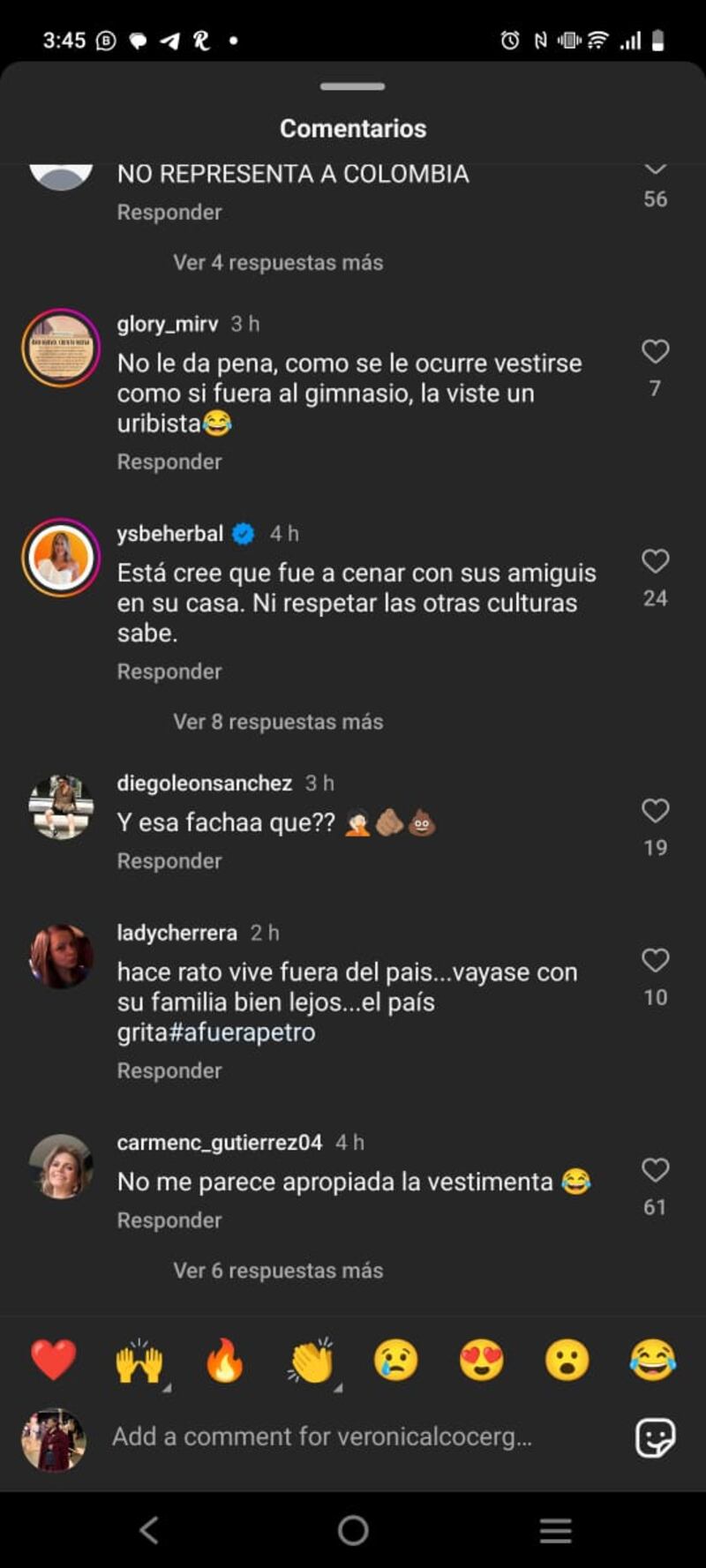 Críticas a Verónica Alcocer