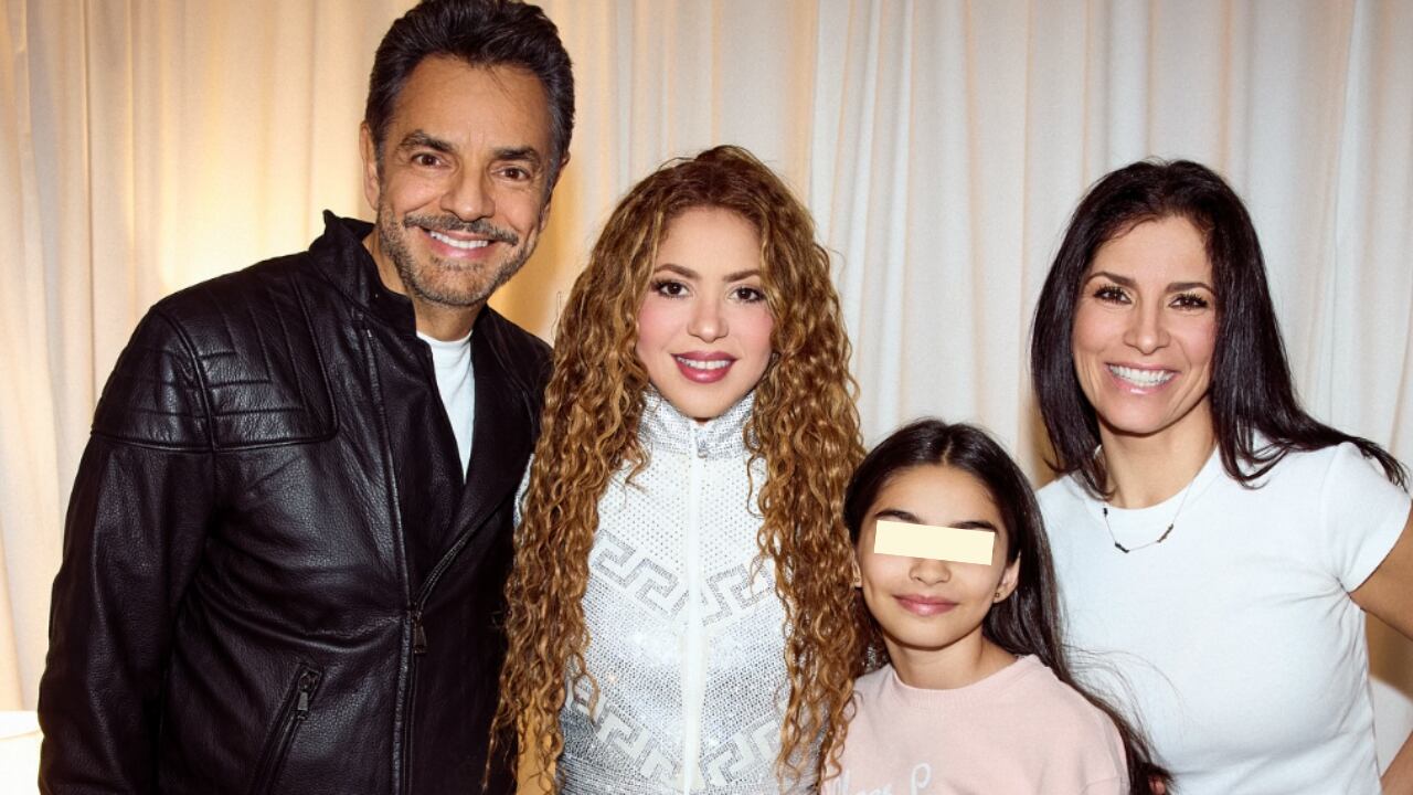 Eugenio Derbez presume encuentro de su hija Aitana con Shakira