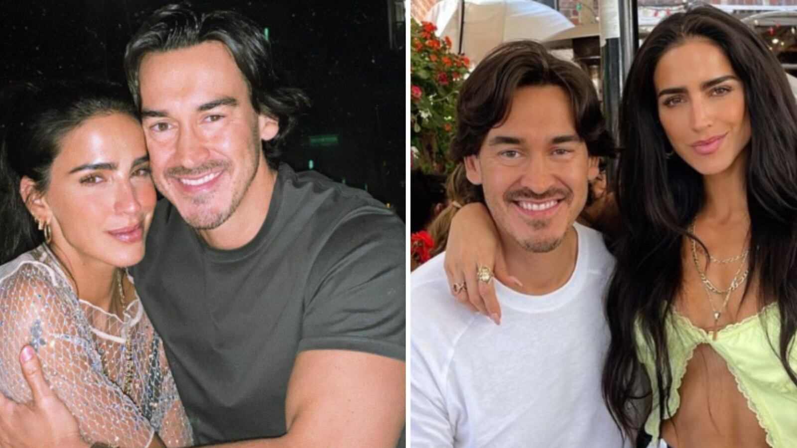 Bárbara de Regil y su esposo