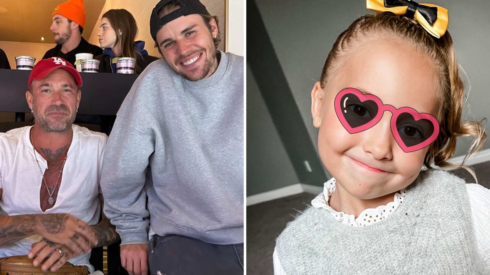 Padre de Justin Bieber publicó "cuestionables" fotos de su hija y lo tunden por "irresponsable".