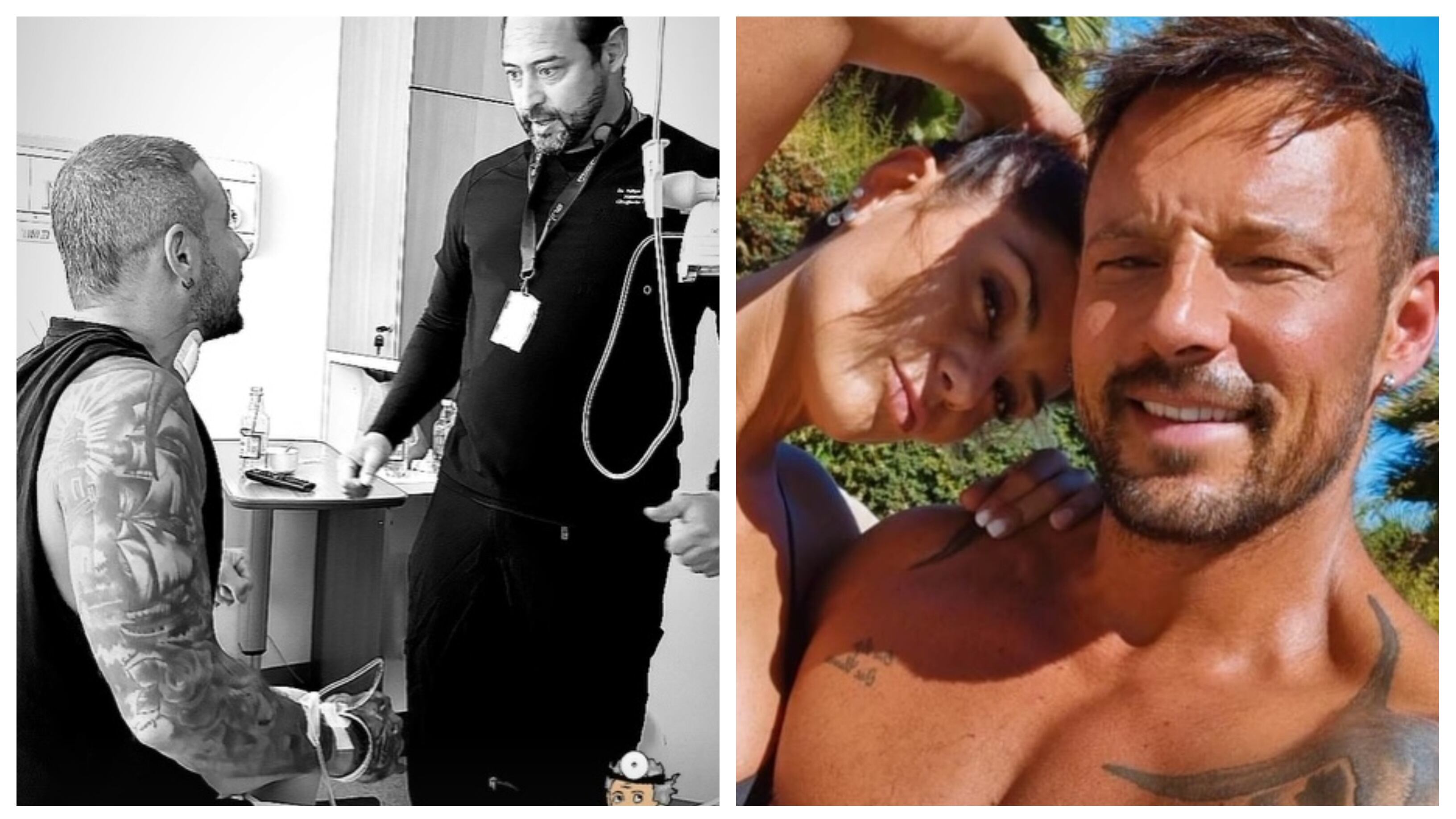 El bailarín brasileño se mantiene hospitalizado luego de operarse esta semana de la cervical.