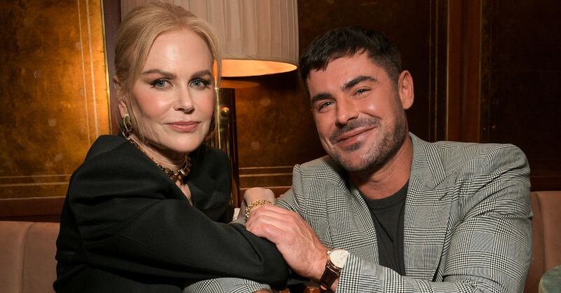 Nicole Kidman y Zac Efron en la premier mundial de 'Un asunto familiar'