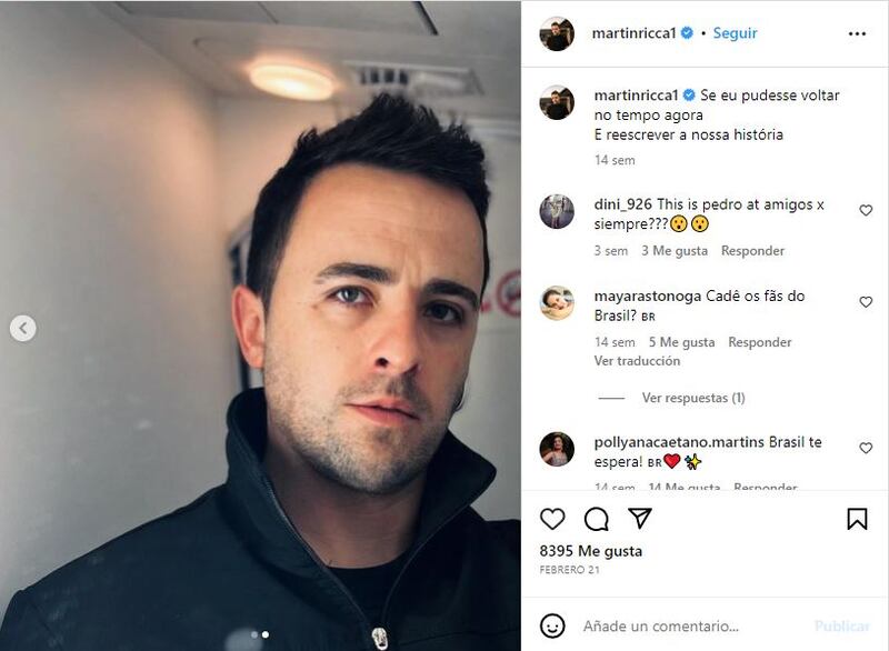 Martín Ricca se interpretó a sí mismo en 'Cómplices al rescate'