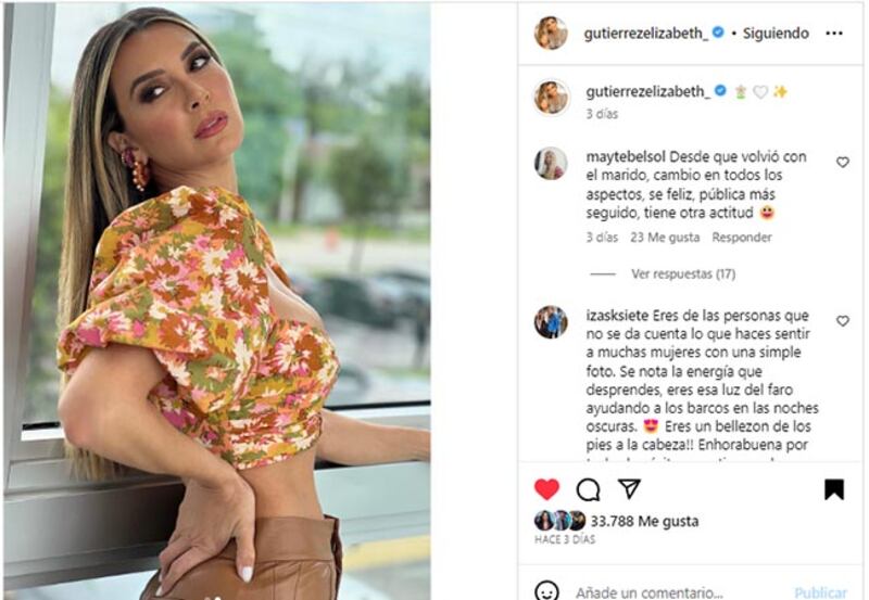 Elizabeth Gutiérrez looks