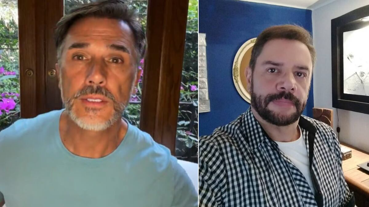 Sergio Mayer y Héctor Parra