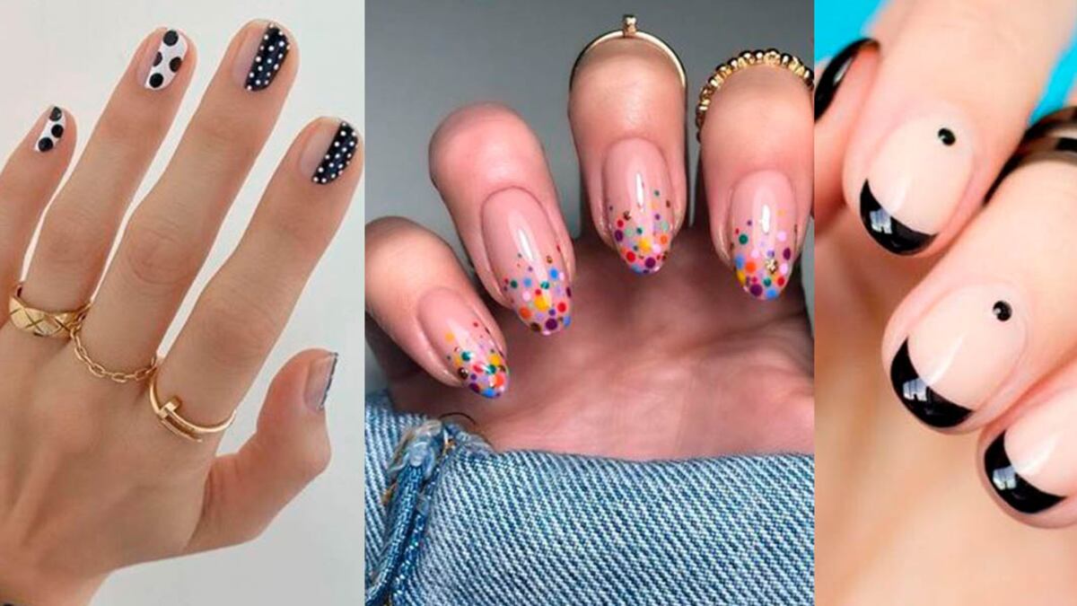 Si quieres probar una manicura diferente y elegante en tus uñas, debes probar los diseños con puntos