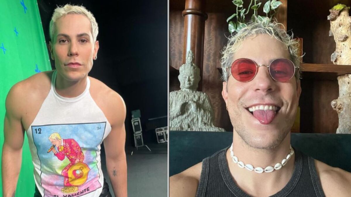 Cristian Chávez enciende las redes: posa en diminuto traje de baño con coqueto corazón