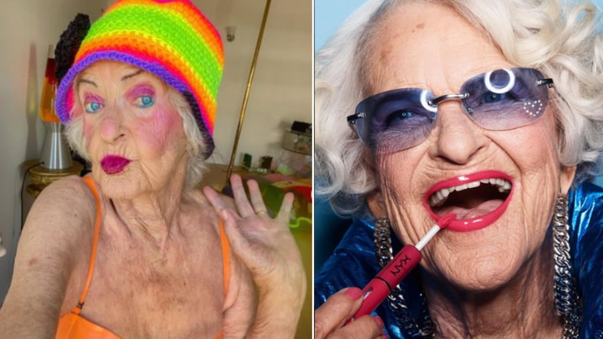 Helen Ruth Van Winkle vive feliz a sus 94 años.