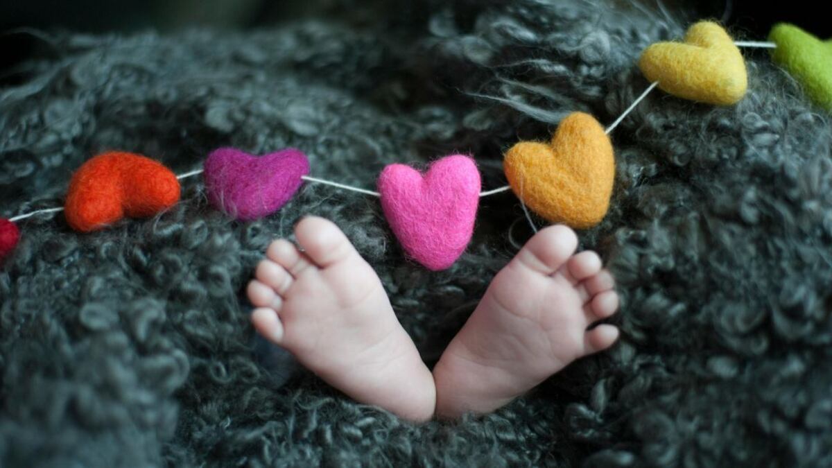 Los colores son una gran fuente de inspiración para nombrar a un niño