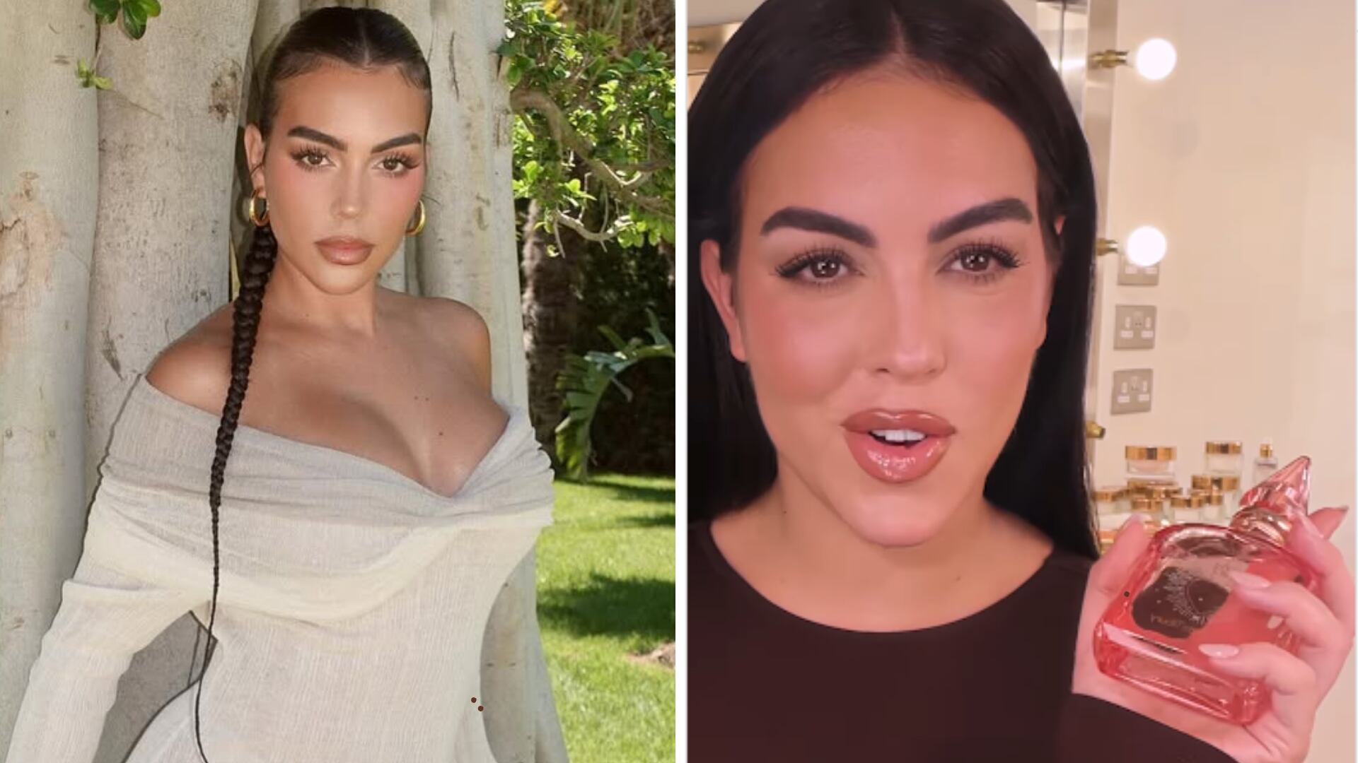 Georgina Rodríguez revela su nuevo perfume favorito: estas son las fragancias que la han conquistado.