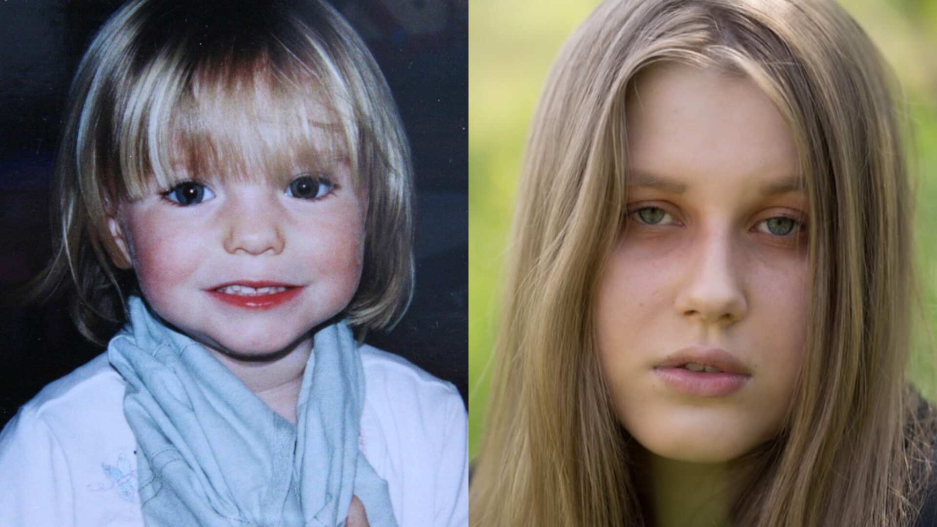 Madeleine McCann y Julia Faustyna