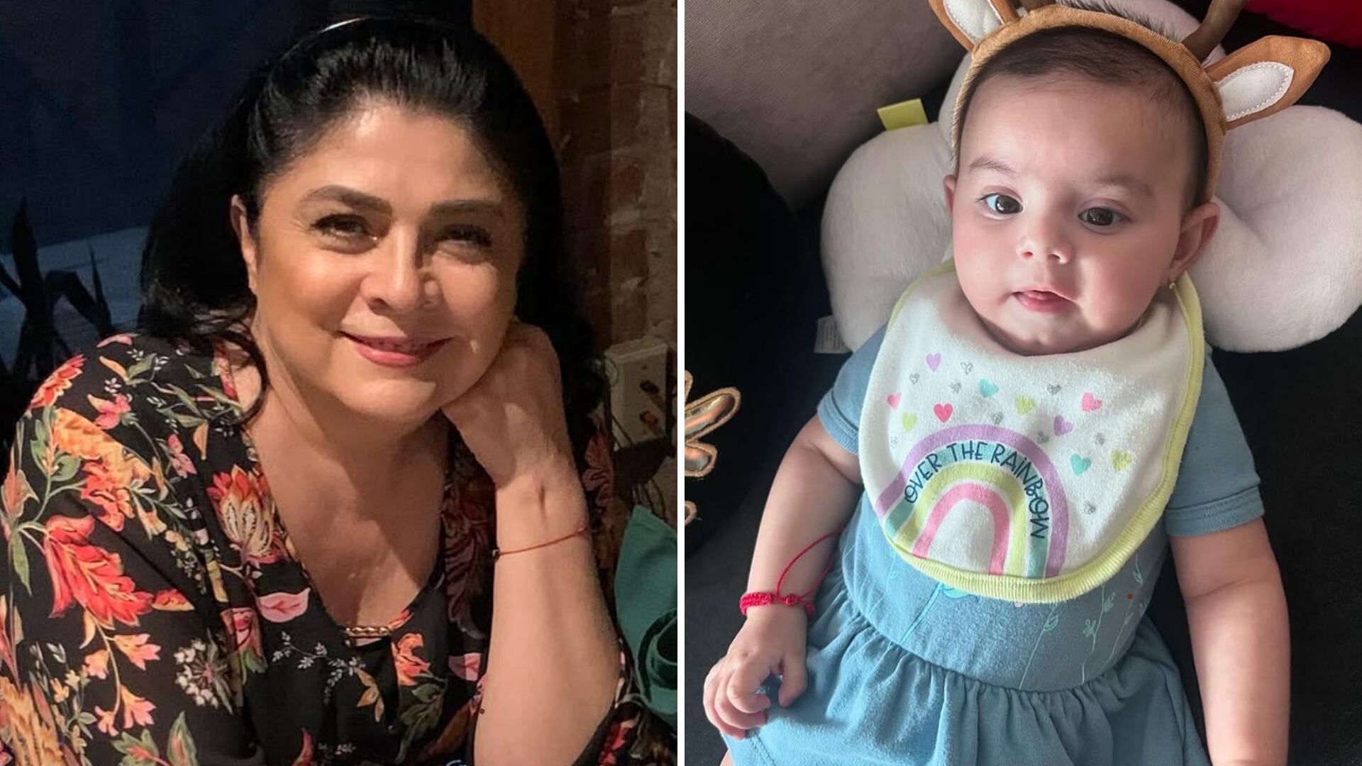 La actriz Victoria Ruffo se convirtió en abuela en junio de este año. La pequeña le alegra sus días y no duda en mostrarla en sus redes sociales.