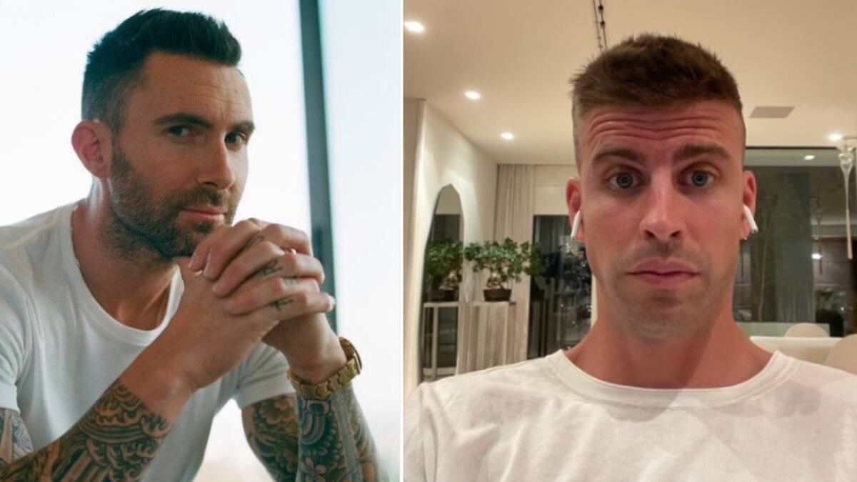 Adam Levine y Gerard Piqué los más odiados del momento.