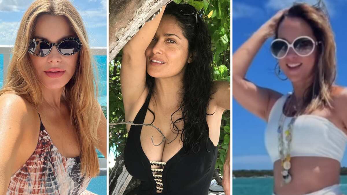 famosas 50 años en bikini