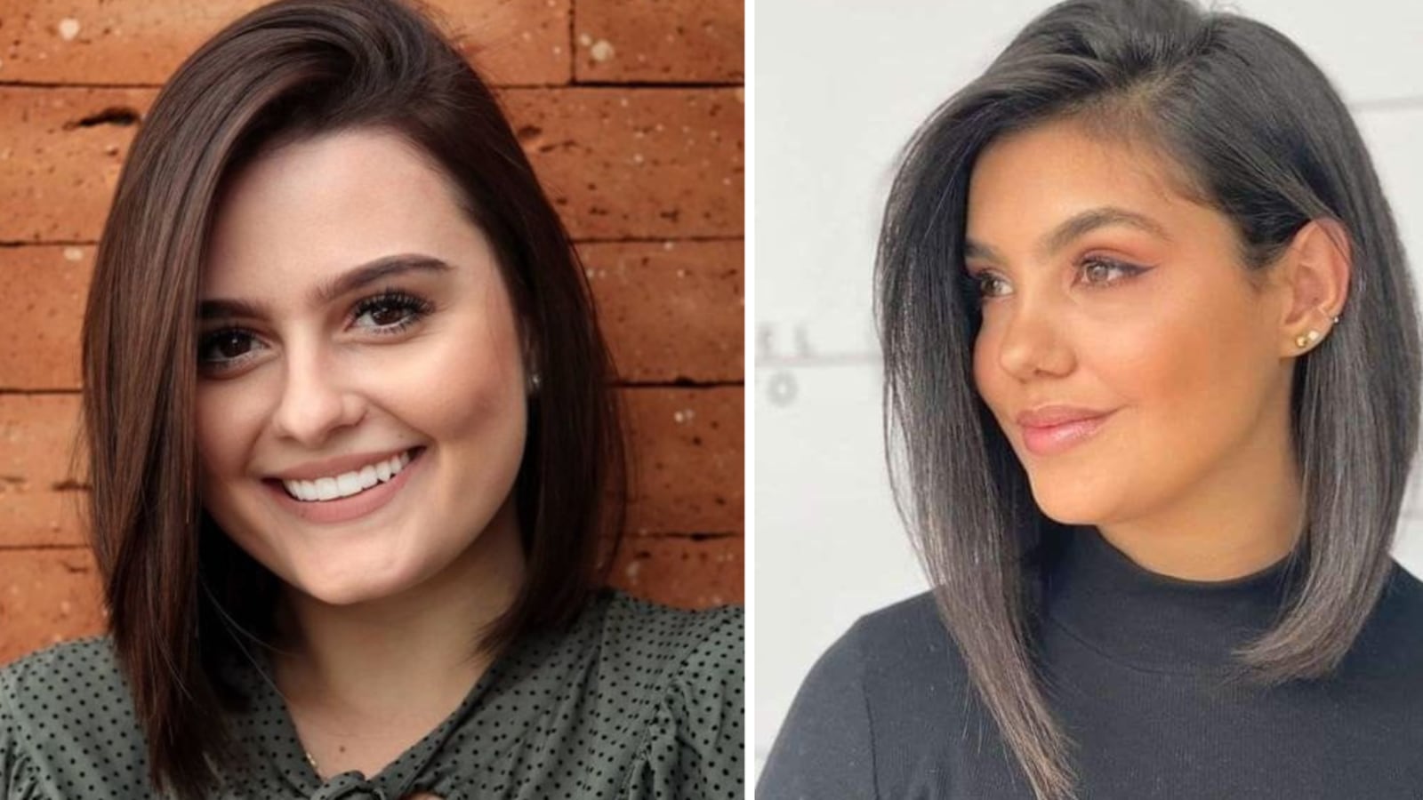 Corte bob asimétrico