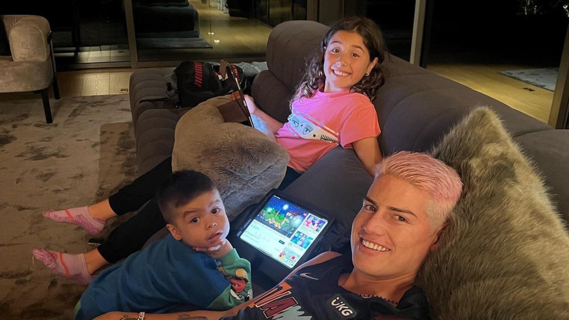 Hijos de James Rodríguez se reencontraron y conmovieron a los ...