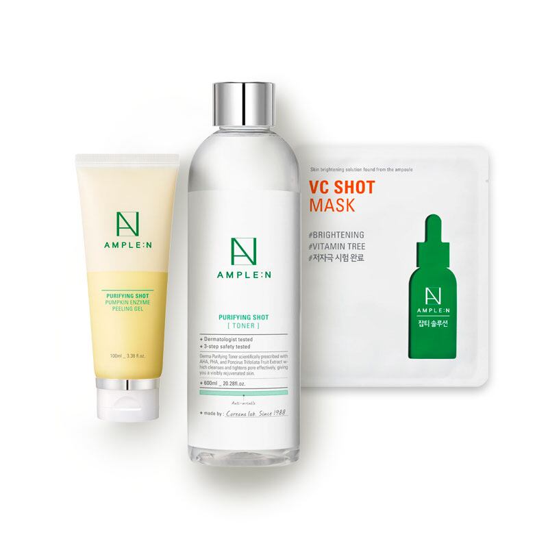 Set purificante piel grasa AMPLEN