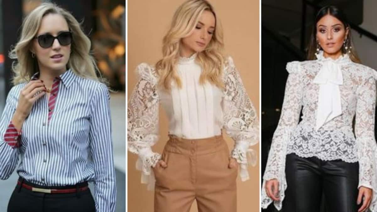 Para un look formal e impactante: los tipos de blusas y cómo combinarlas para no verte aburrida