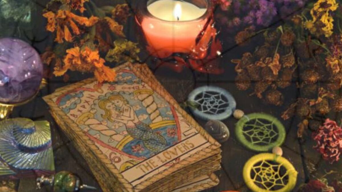 Carta del tarot del amor