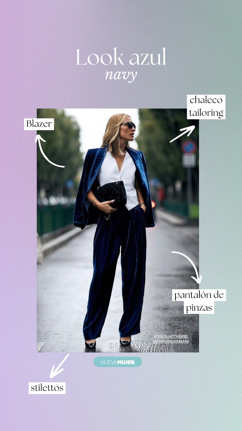 ¿Cómo usar el color azul ‘navy’ de forma elegante?