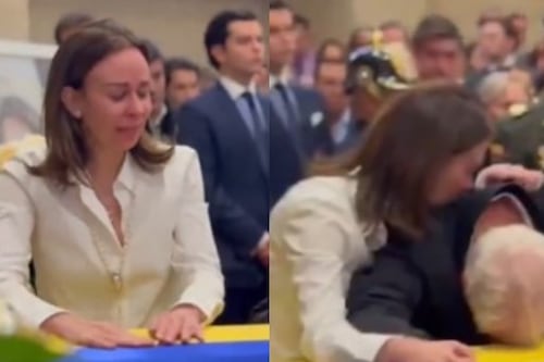 Esposa de Miguel Uribe, María Claudia Tarazona, pidió no responder con violencia: “Rechazo cualquier acto de venganza”