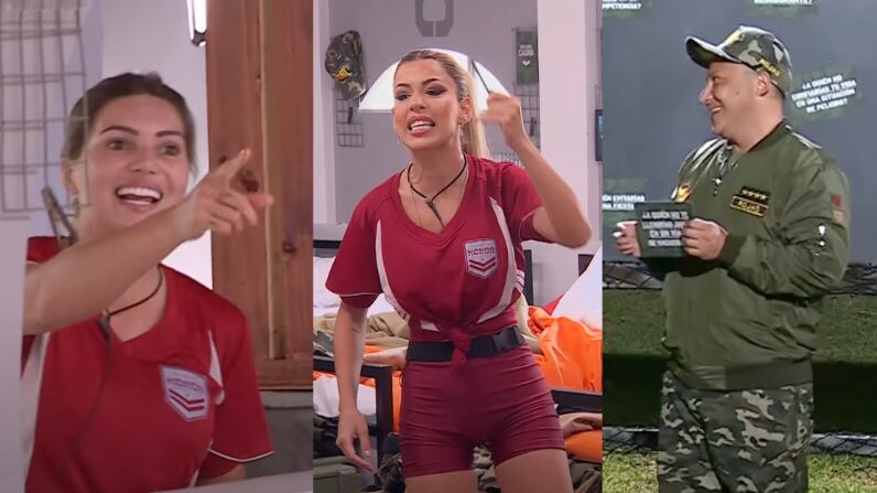 Faloon Larraguibel, Oriana Marzoli y Sergio Rojas | Captura: Palabra de Honor de Canal 13