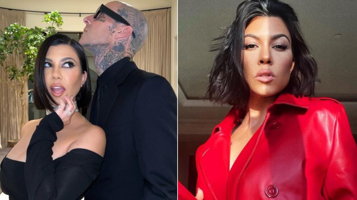 Kourtney Kardashian y Travis Barker