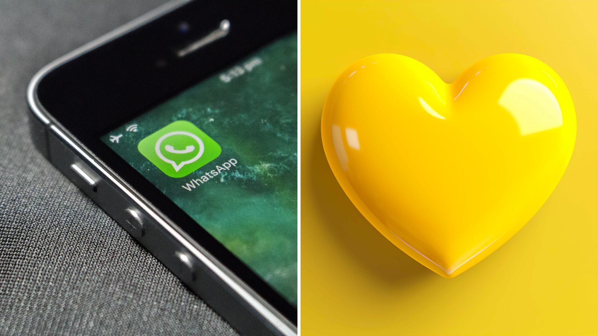 ¿Qué significa el corazón amarillo de Whatsapp?