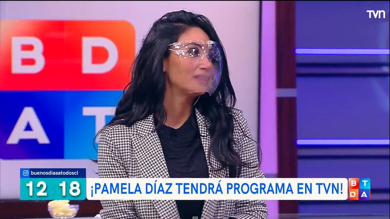 Pamela Díaz en "Buenos Días a Todos"