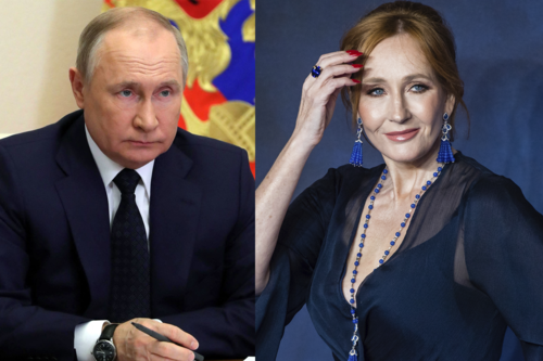 Putin dice que J.K. Rowling es víctima de la cancelación al igual que Rusia