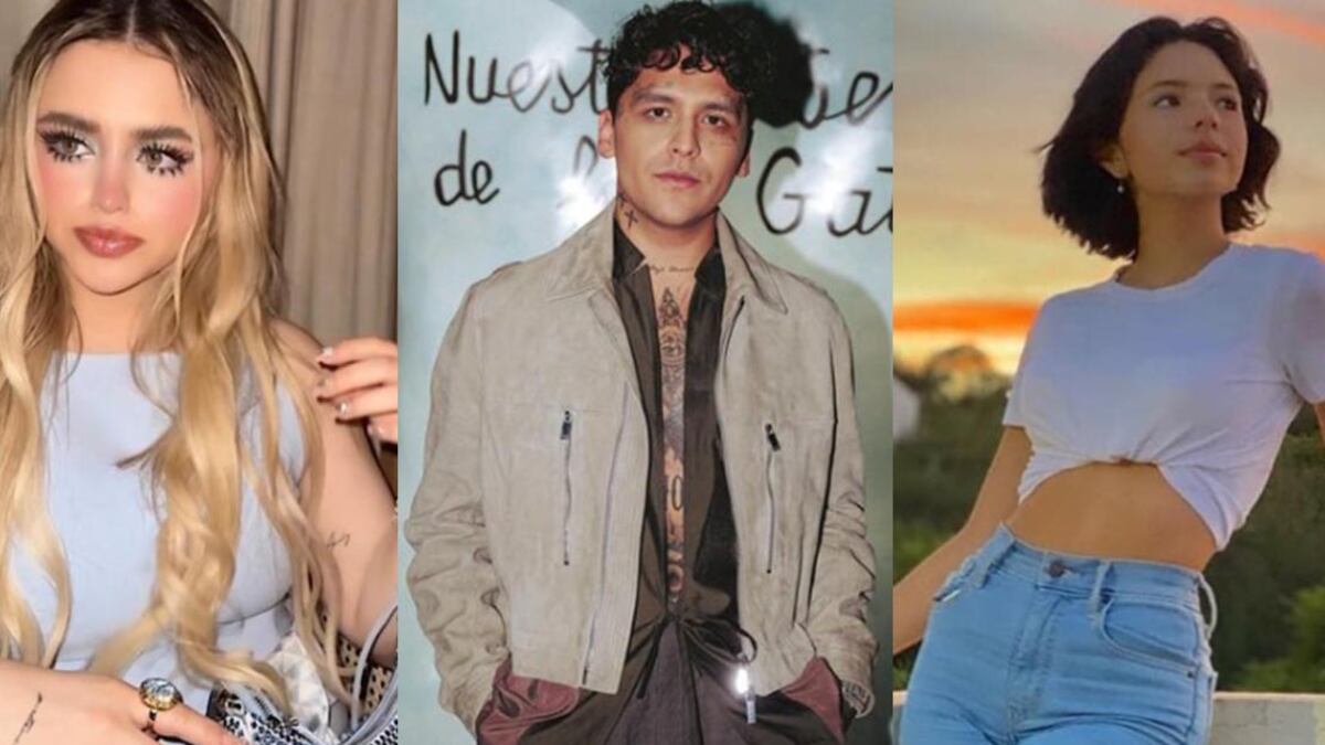 Nodal y Ángela Aguilar hermana