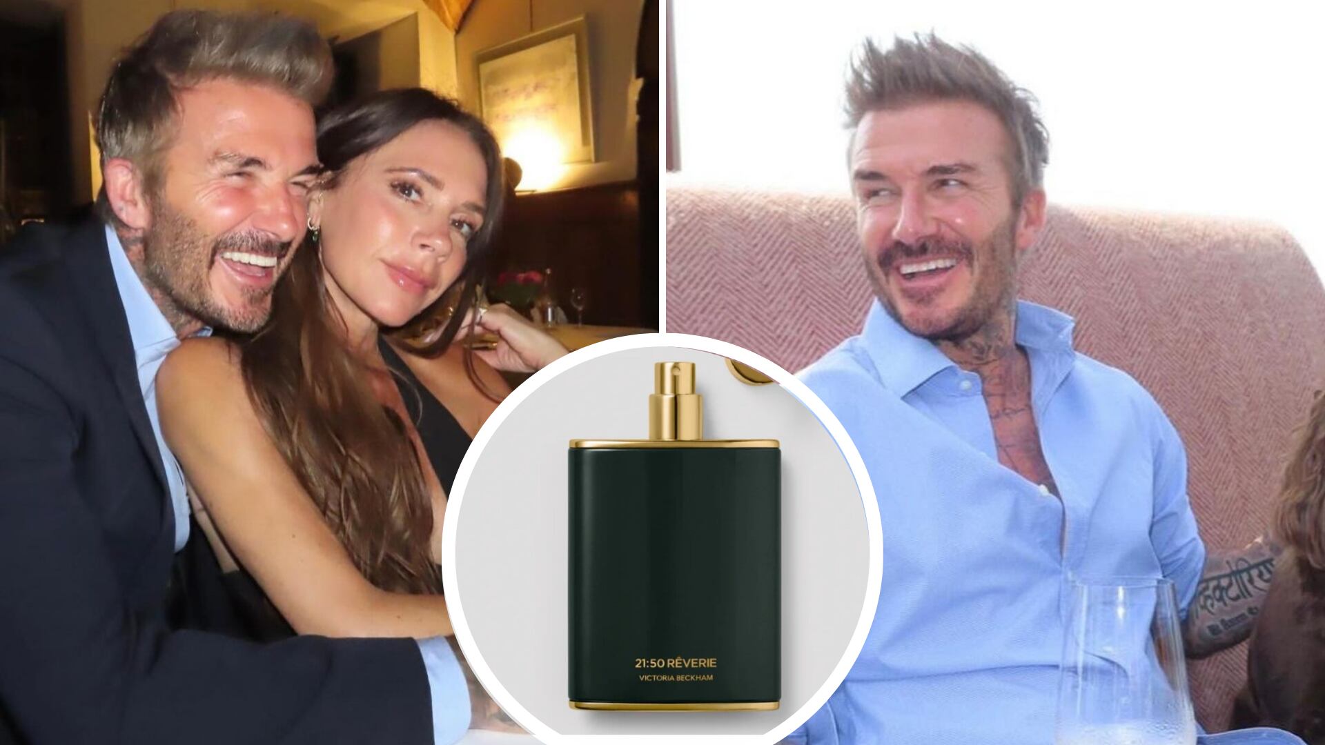 Victoria Beckham lanzó su nuevo perfume inspirado en su marido, el empresario David Beckham.