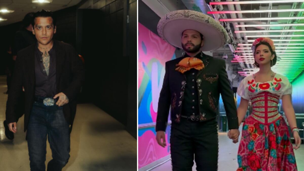 Nodal y Ángela Aguilar hermano