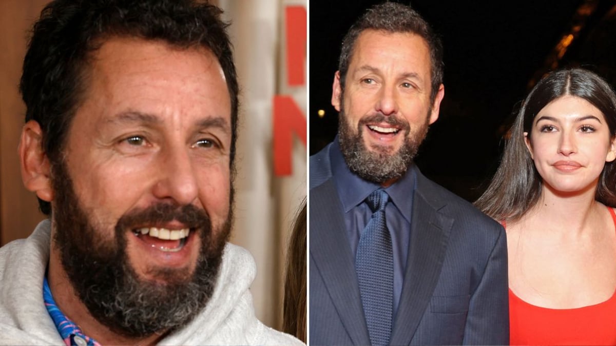 Adam Sandler es el orgulloso padre de dos hijas que también son actrices